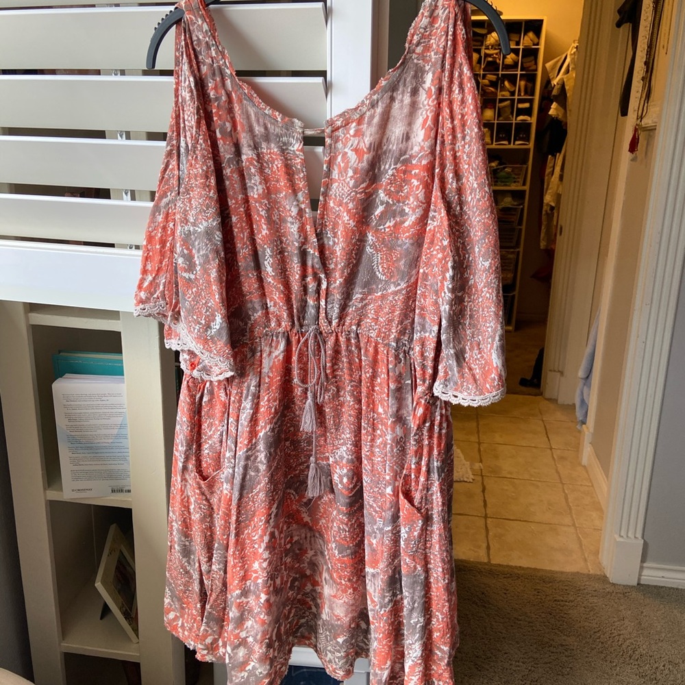 free people cold shoulder dress